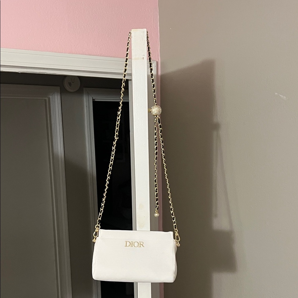 Dior Pouch with Adjustable Chain Strap - Picture 2 of 10